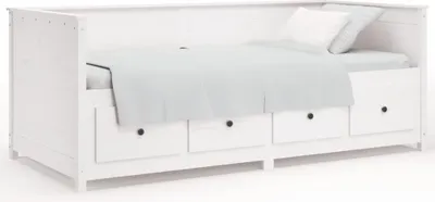 Produktbild von vidaXL Tagesbett ohne Matratze Weiß 80x200 cm Massivholz Kiefer