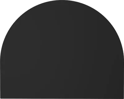 Zdjęcie produktu dla Podstawa stalowa pod piec Wzór 2 100x80 cm czarna