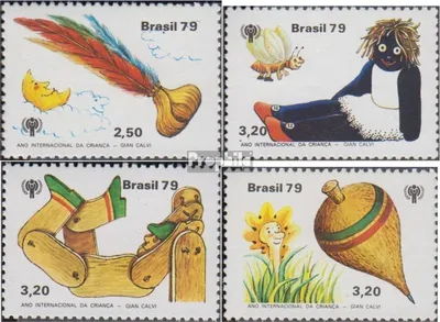 Produktbild von Briefmarken Brasilien 1979 Mi 1742-1745 (kompl.Ausg.) postfrisch Jahr des Kindes