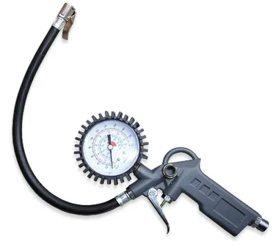 Produktbild von Reifenfüllpistole mit Manometer Luftdruckprüfer STG05 Bradas 9747