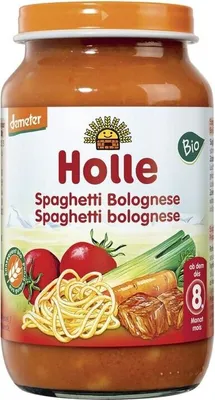 Produktbild von Holle baby food GmbH - Spaghetti Bolognese - 220g