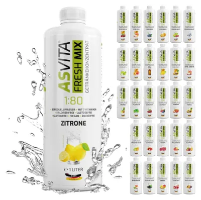 Zdjęcie produktu dla ASVita Fresh Mix Mineral Drink 1/80 - 1L