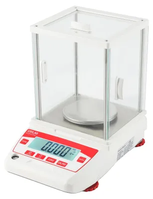 Analysewaage 320 g / 0,001 g, LCD-Display, RS232, Laborwaage