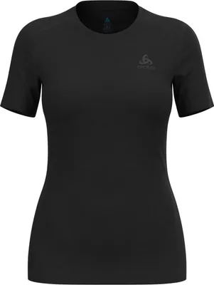Immagine prodotto di Maglietta Natural Merino 200 Base Layer, Donna - Odlo, colore:15000 nero, taglia:S