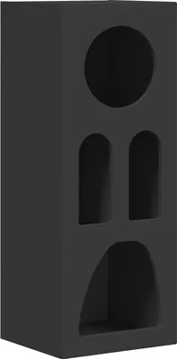Image de Buffet Noir 40 x 35 x 100.5 cm Bois d'ingénierie