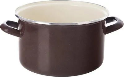 Obrázek produktu pro HNĚDÝ smaltovaný hrnec 20 cm, 3l
