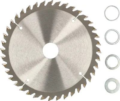 Obrázok produktu pre KOTARBAU® Karbidový pílový kotúč na rezanie dreva 40 zubov 140 mm + redukčné krúžky