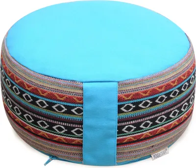 Produktbild von Meditationskissen - rund - ethnic - organic Baumwolle
