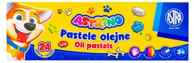 Zdjęcie produktu dla Pastele olejne 24 kolory Atrino