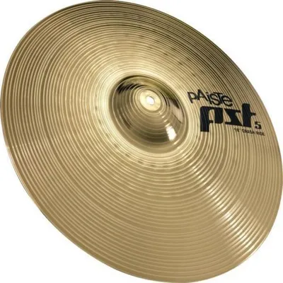 Image de Paiste PST3 14 Crash Cymbales avec baguettes de batterie
