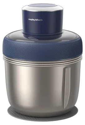 Produktbild von Elektrischer Zerkleinerer Morphy Richards MFP1003, 350 W, mit Schüssel, blau