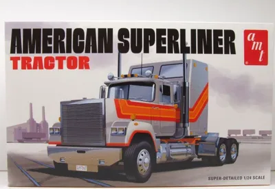Produktbild von AMT 1235 American Superliner Semi Tractor Zugmaschine Kunststoffbausatz 1:24