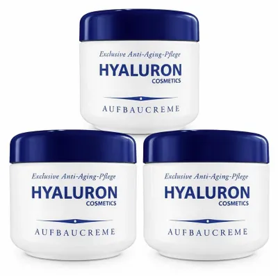 Produktbild von Hyaluron Cosmetics / Aufbaucreme /Nachtcreme 125 ml (3Pack)