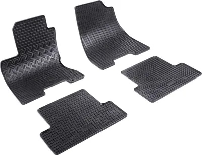 Produktbild von RIGUM Fußmatten Set Gummi für NISSAN X-TRAIL (T31) Vorne+Hinten