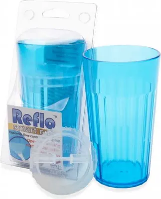 Zdjęcie produktu dla Reflo Smart Cup kubek treningowy dla dzieci 6m+ 280 ml niebieski
