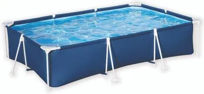 Produktbild von Famanu Stahlrahmen Pool 2,8 m - Familie Schwimmbecken für den Garten