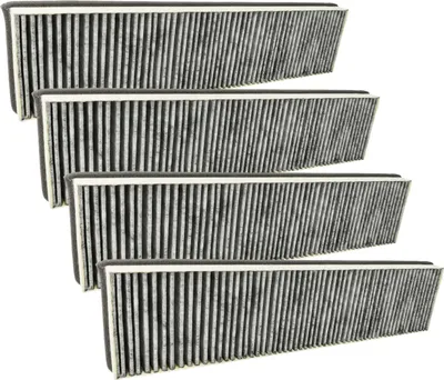 Produktbild von vhbw 4x Aktivkohlefilter kompatibel mit Miele DA 3160, DA 3060-60, DA 3150, DA 3350-55, DA 3180, DA 3060, DA 3050, DA 3050-55 Dunstabzugshaube