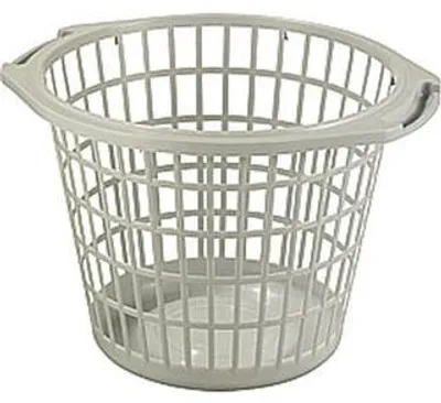 Image de Sunware Basic panier à linge 48cm rond gris | 2 pcs