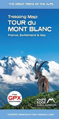 Produktbild von Tour du Mont Blanc Trekking Map
