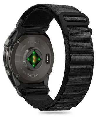 Produktbild von Tech-Protect Nylon Pro Garmin Fenix 5 / 6 / 6 Pro / 7 / 8 (47 Mm) / E Black