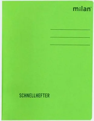 Produktbild von Schnellhefter A4 Pappe Milan grün