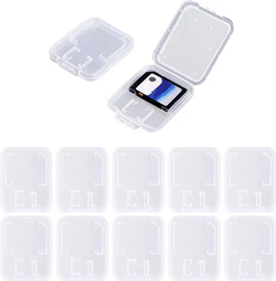 Produktbild von 10 Stück SD Karten Aufbewahrung SD Karten Case TF Card Case Hüllen für Speicherkarten Aufbewahrung