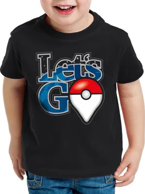 Produktbild von A.N.T. Let's Go Mosterball Kinder T-Shirt monster spiel online