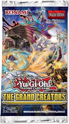 Produktbild von Yu-Gi-Oh! The Grand Creators Booster 1st edition Englisch