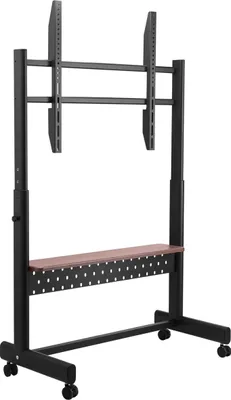 Obrázek produktu pro Mobilní televizní vozík s kolečky unese až 93 kg pro televizory o úhlopříčce 55–100 palců