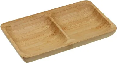 Immagine prodotto di Piatto snack in bambù 10 x 2 x 17,5 cm