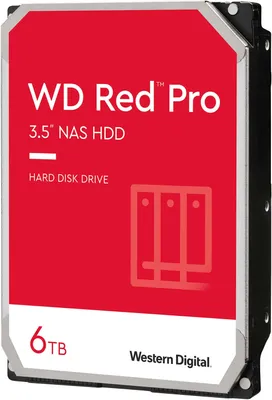 Produktbild von Western Digital RED PRO 6 TB 3.5 Zoll 6000 GB Serial ATA III