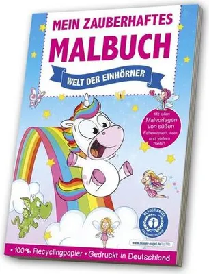 Produktbild von Mein zauberhaftes Malbuch: Welt der Einhörner