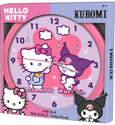 Produktbild von KIDS EUROSWAN Hello Kitty - Wanduhr HK50199