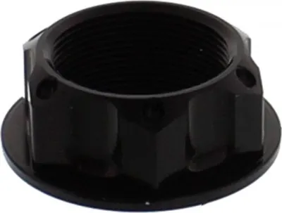 Image de Ecrou de direction JMP Bolt M24x1,00mm aluminium noir pour Honda CBF FA F / A N S ABS 125 / 250 / 300 / 350 / 360 / 400 / 450 / 500 / 550 / 600 / 650 /