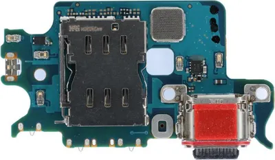Produktbild von Original Samsung Galaxy S22 S901B Ladebuchse SIM Platine Mikrofon USB Dock Connector & Werkzeug