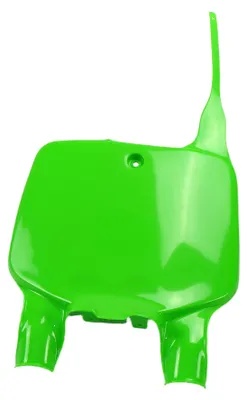 Produktbild von Startnummerntafel UFO PLAST Verkleidung Frontnummerntafel für Kawasaki KX 125 - 500 ccm Bj. 1996 - 2002, Farbe:grün OEM
