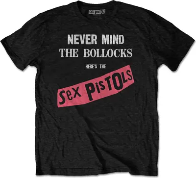 Produktbild von Pistols Never Mind The Bollocks Original Album Black XL T-Shirt