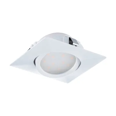 Produktbild von EGLO Pineda, Einbaustrahler, Nicht austauschbare(s) Leuchtmittel, LED, 6 W, 3000 K, Weiß