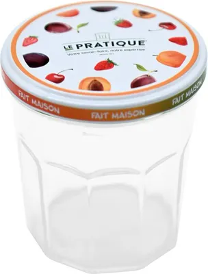 Image de 1 Pots De Confiture 324ml ø82mm Pack De 6 - Le Pratique