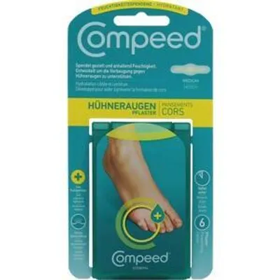 Produktbild von Compeed Hühneraugen Pflaster feuchtigkeitsspendend 6 St