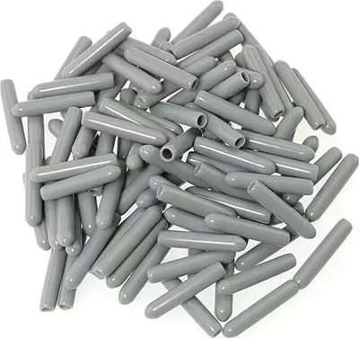 Produktbild von 150 Stück Silikon Korbkappen Geschirrkorb Spülmaschinen Geschirrspüler Gestell Schutzkappe Rostschutz Zinken Abdeckkappen passend für alle Spülmaschinenmodelle, Grau spülmaschinenkorb rost