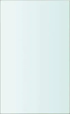 Image de vidaXL Tablette d'étagère verre transparent 20x12 cm