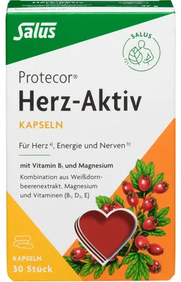 Zdjęcie produktu dla Salus Protecor Heart Active Capsules 30 kapsułek