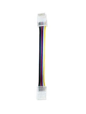Obrázok produktu pre Konektor CLICK 12 mm s 10 cm káblom, RGB+CCT, 6pin