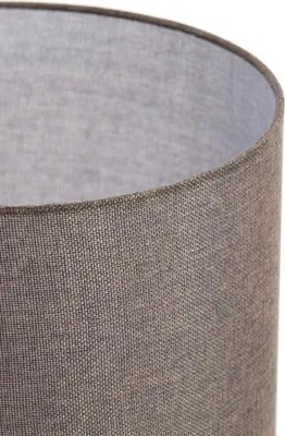 Image de Light & Living - abat-jour - Branfo - marron - textile - E27 - 2230690