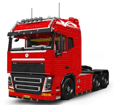 Immagine prodotto di Mould King RC Technik Camion 4868 pezzi Motorizzato – Camion telecomandato a comando pneumatico con blocchi da incastro Modellismo XXL 19015