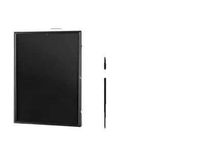 Produktbild von Display-Rahmen, abschließbares Design, UV-Schutz, 590x790x40mm-2PCs