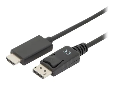Immagine prodotto di DIGITUS AK-340303-020-S Cavo adattatore DIGITUS DisplayPort 1.2, DP - HDMI-A, 2,0 m