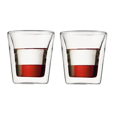 Image de Verres Double Paroi Bodum Canteen 10cl Isolation Thermique Supérieure, Design élégant - Bodum