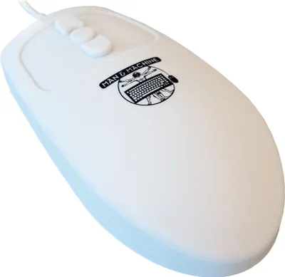 Produktbild von Man & Machine Mighty Mouse 5, USB, Universal, Knöpfe, Weiß, Ambidextrös, IP68